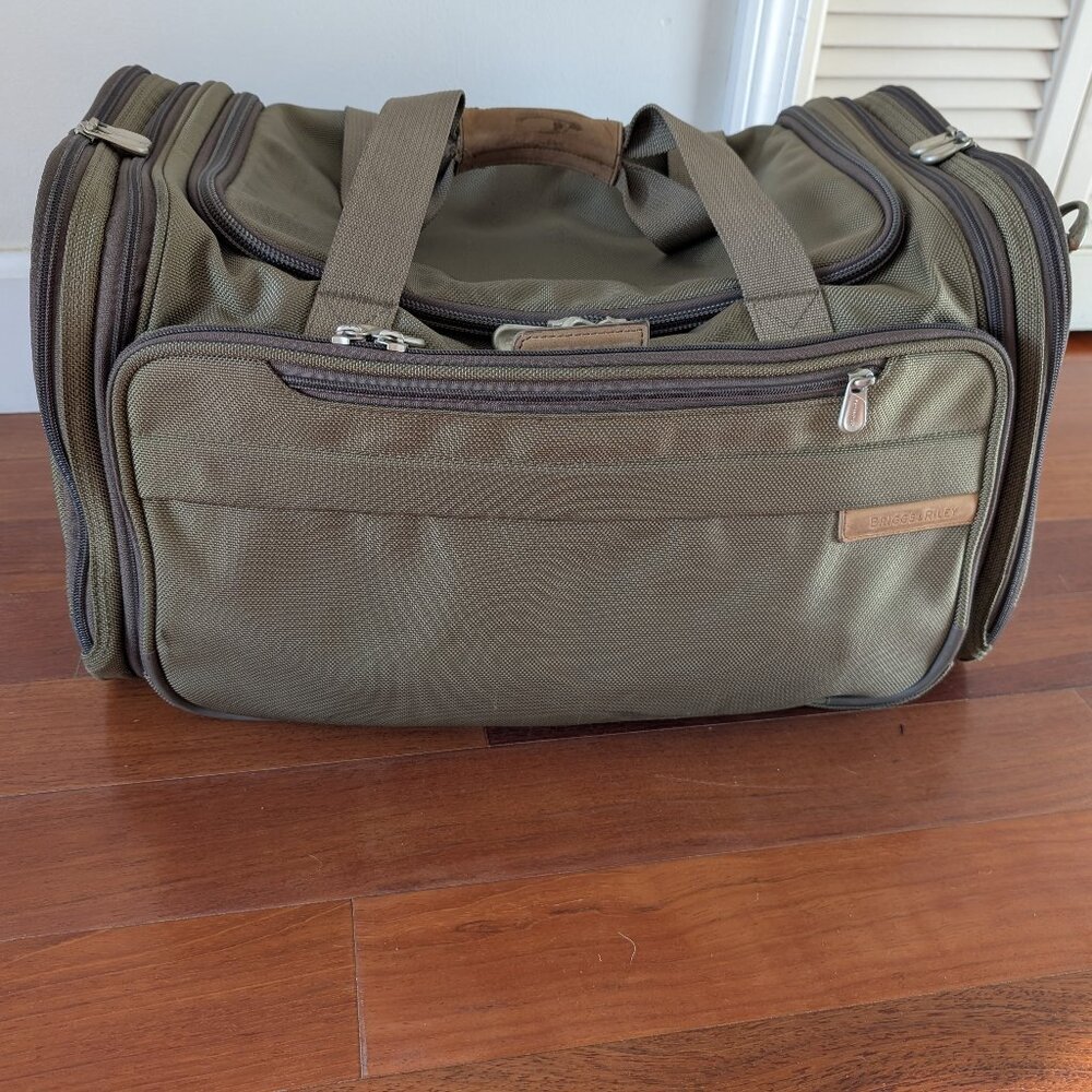 Briggs & Riley 640X-7 Duffel, Expandable, Olive Green